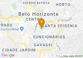 map of Palácio das Artes