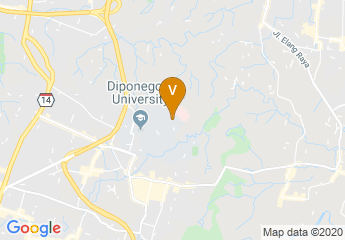 map of Faculty of Public Health Universitas Diponegoro