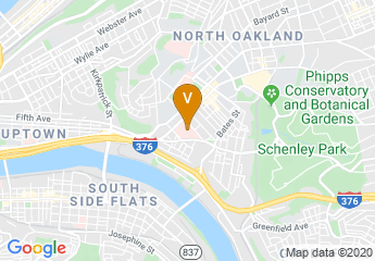 map of UPMC Magee-Womens Hospital