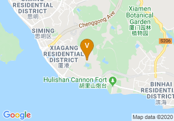 map of Xiamen University International Academic Exchange Center