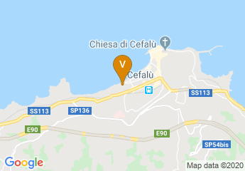 map of Cefalù Sea Palace