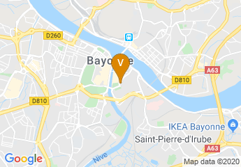 map of Campus De La Nive