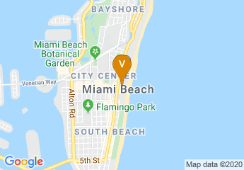 map of The Ritz-Carlton Spa, South Beach