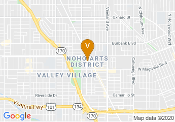 map of Vegan Exchange LA formerly known as Vegan Sunday (Every Sunday April 7th - February 9th)