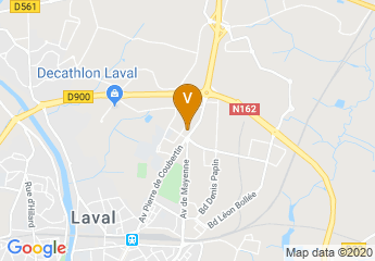 map of Laval Virtual Center