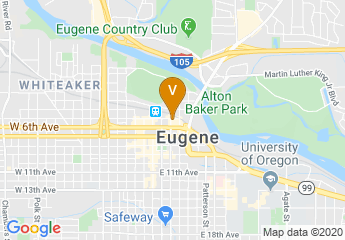 map of Inn at the 5th Eugene