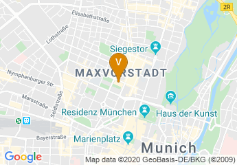 map of Ludwig-Maximilians-Universität Fakultät für Mathematik, Informatik und Statistik