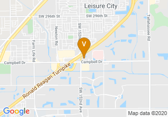 map of Hampton Inn & Suites Miami-South/Homestead