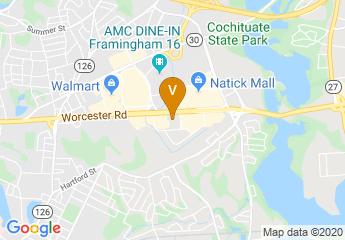 map of The Verve Boston Natick, Tapestry Collection by Hilton