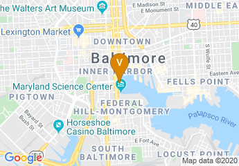 map of Inner Harbor