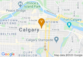 map of Microsoft Canada