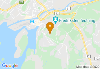 map of Fredriksten Hotel