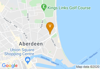 map of DoubleTree by Hilton Hotel Aberdeen City Centre