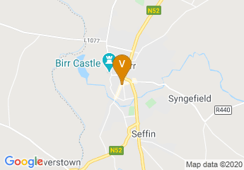 map of Birr Vintage Week & Arts Festival