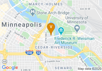 map of Elmer L. Andersen Library
