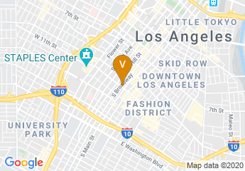 map of The Hoxton, Downtown LA