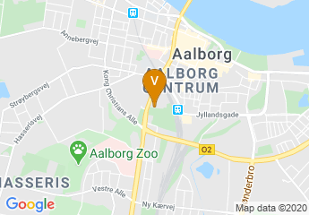 map of Aalborghallen