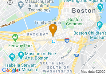 map of The fairmont copley plaza
