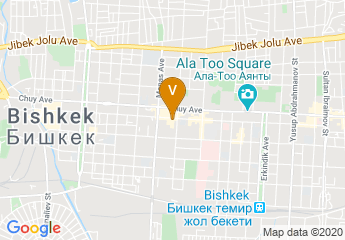map of Sheraton Bishkek