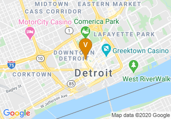map of Shinola Hotel