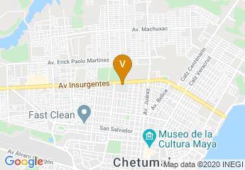map of Technological Institute of Chetumal