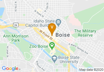 map of Boise Centre East