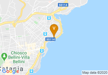 map of Plaza Hotel Catania