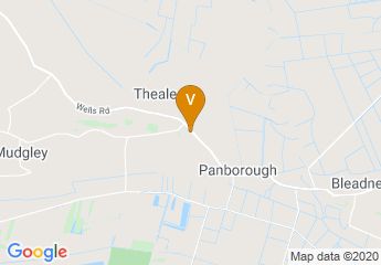map of Theale Village Hall