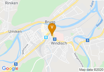 map of FHNW Campus Brugg-Windisch