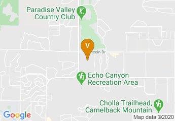 map of Omni Scottsdale Resort & Spa in Montelucia