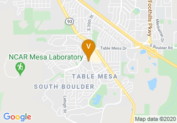 map of Brookdale Meridian Boulder