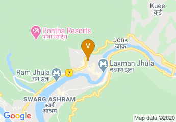 map of Raj Yoga Rishikesh