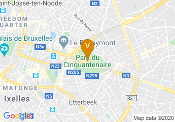 map of Parc du Cinquantenaire