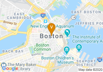 map of The Verve Crowne Plaza