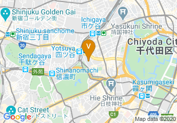 map of Sophia University Yotsuya Campus