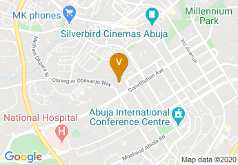 map of Fraser Suites Abuja