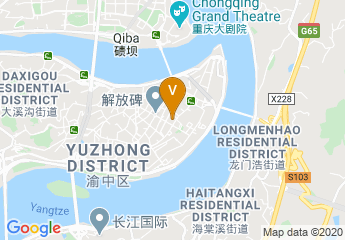 map of The Westin Chongqing Liberation Square