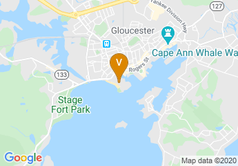 map of Beauport Hotel Gloucester