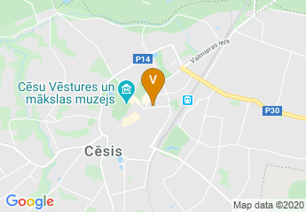 map of Alfrēda Kalniņa Cēsu Mūzikas vidusskola