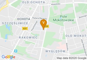 map of Didactic Center, Medical University of Warsaw