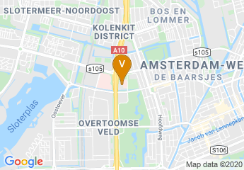 map of Vergaderruimte Amsterdam - The Workspace by Wicked Grounds