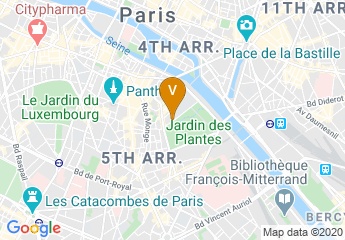 map of Institut de Physique du Globe de Paris