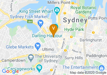 map of ICC Sydney Car Park