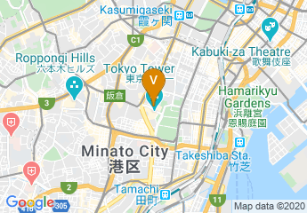 map of Kikai Shinko Kaikan