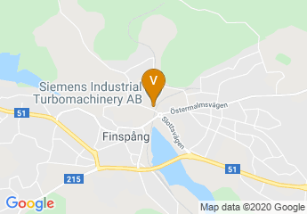 map of Siemens Industrial Turbomachinery AB