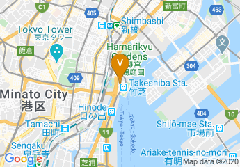 map of Tokyo Portcity Takeshiba Office Tower