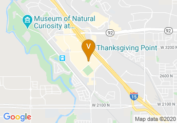 map of Show Barn at Thanksgiving Point