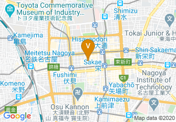 map of Nagoya Garden Palace