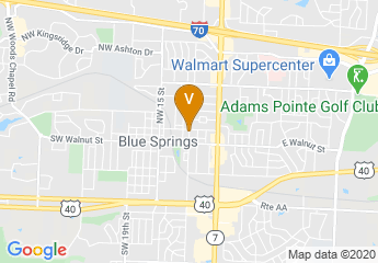 map of Blue Springs Chamber of Commerce