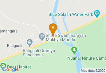 map of Toshali Sands Puri